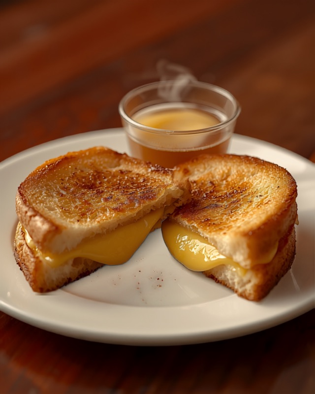 Cheese & Karak Toast