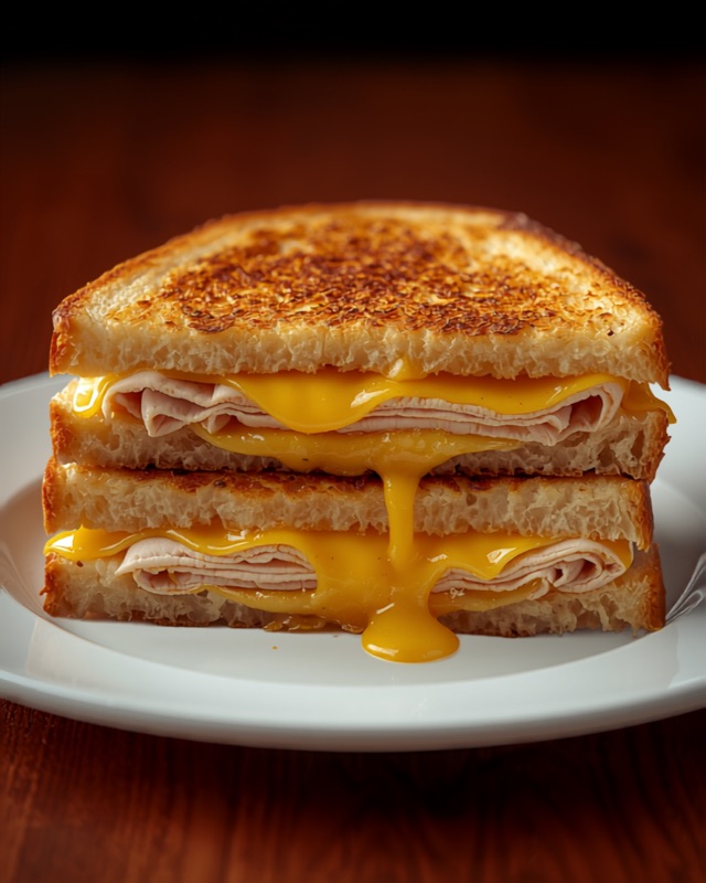 Cheese & Turkey Toast