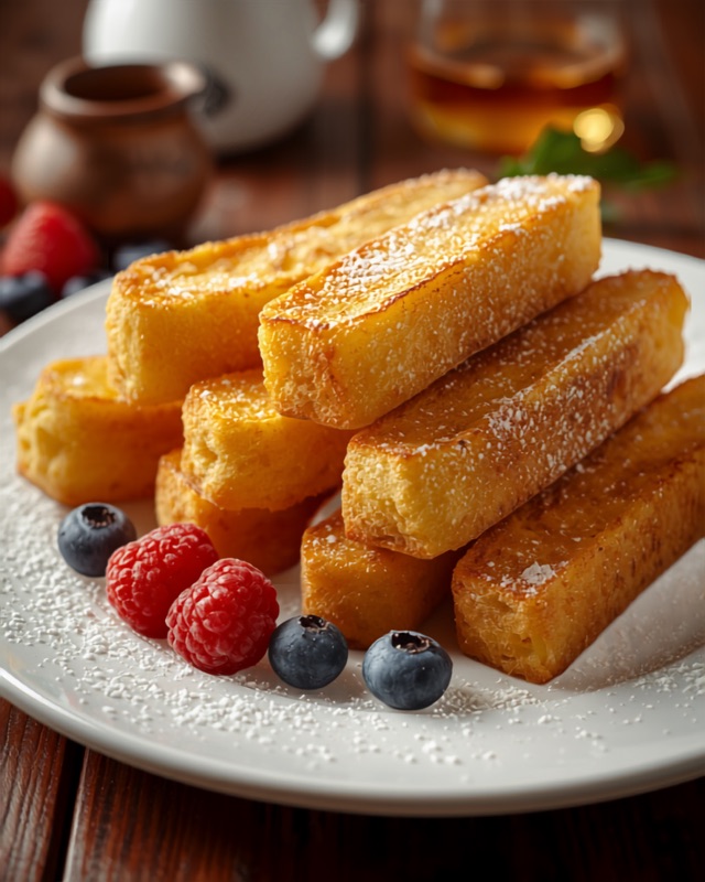 Cinnamon French Toast Sticks