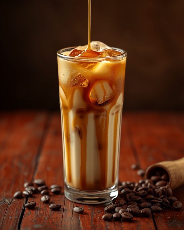 Iced Caramel Latte