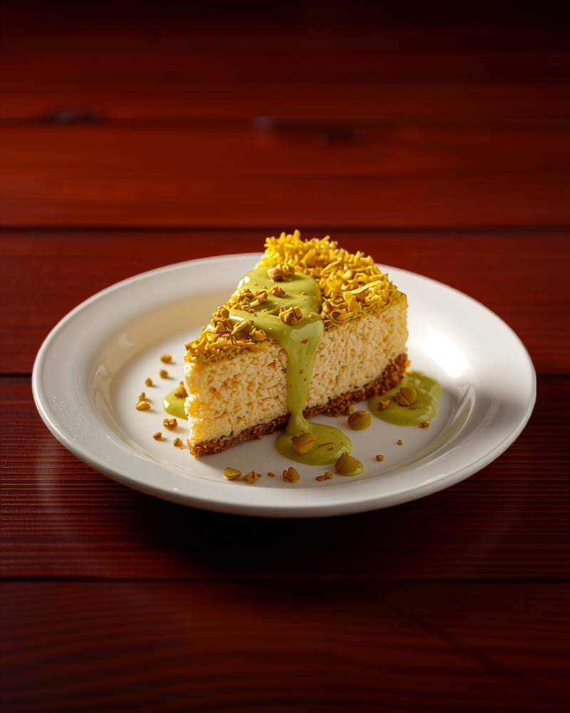 Knafeh Cheesecake