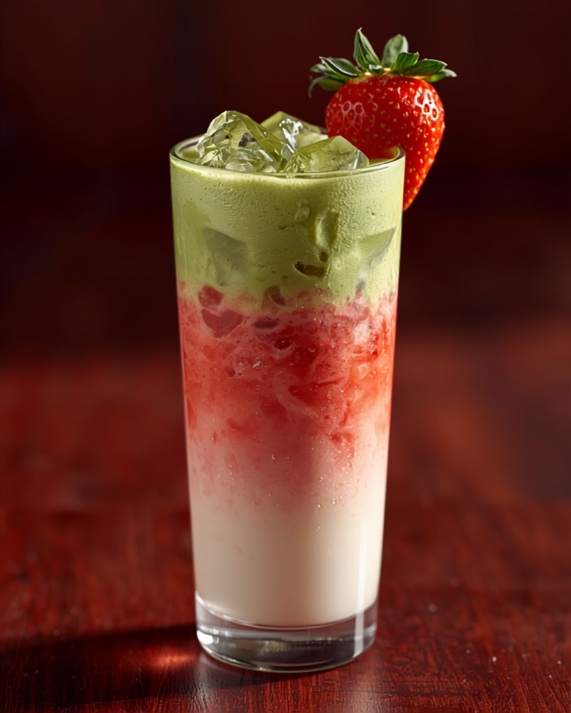 Strawberry Matcha