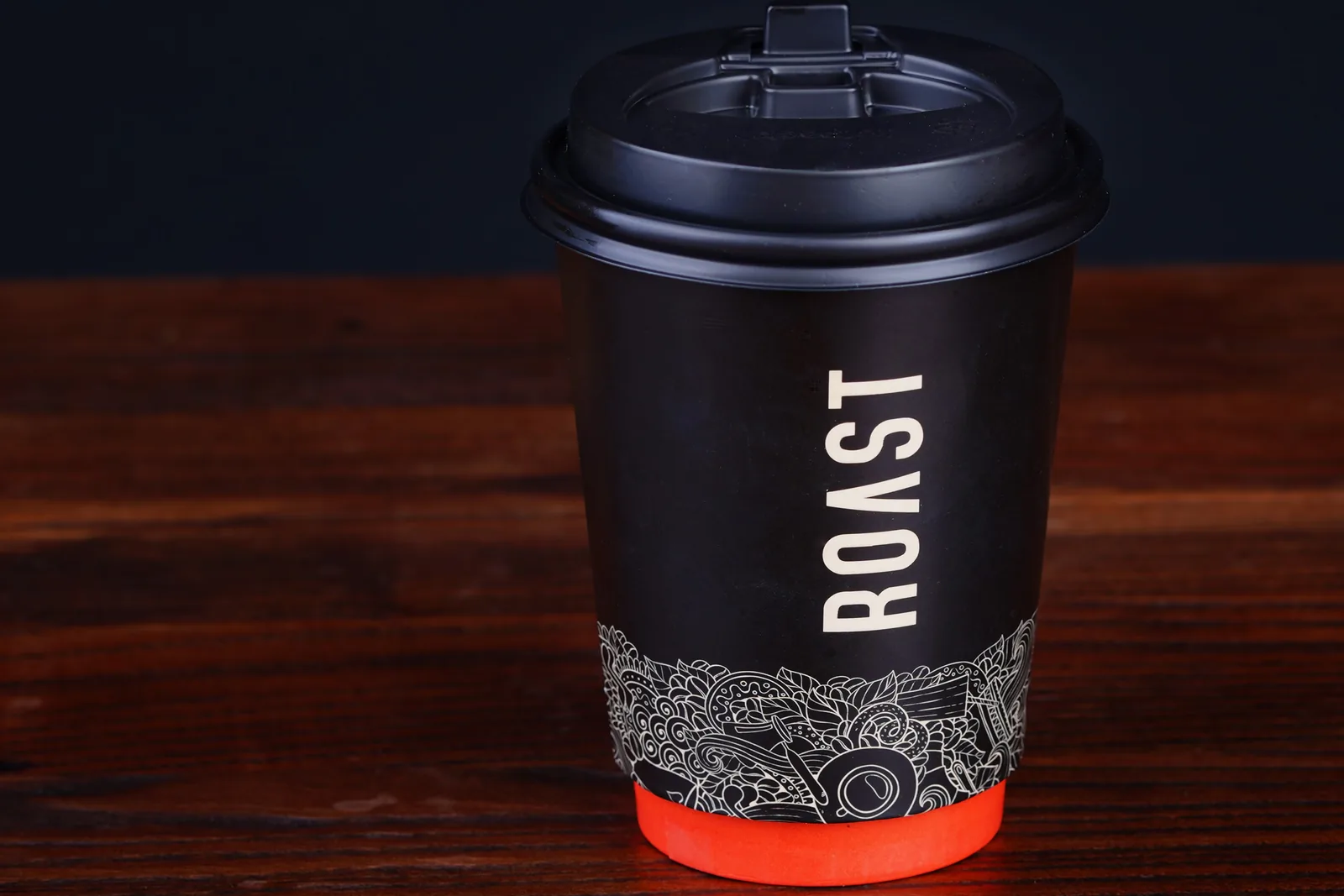 ROAST branded takeaway cup