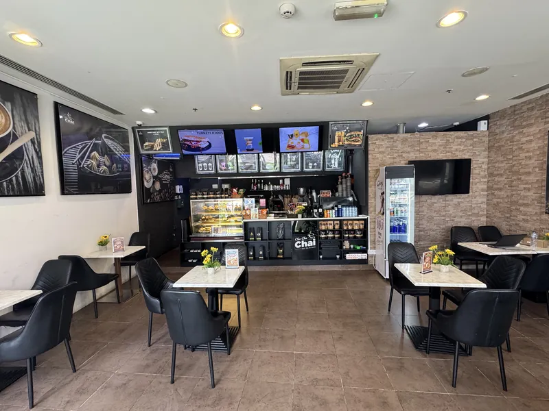 Interior of the ROAST café at Dubai Silicon Oasis