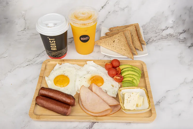 ROAST breakfast tray
